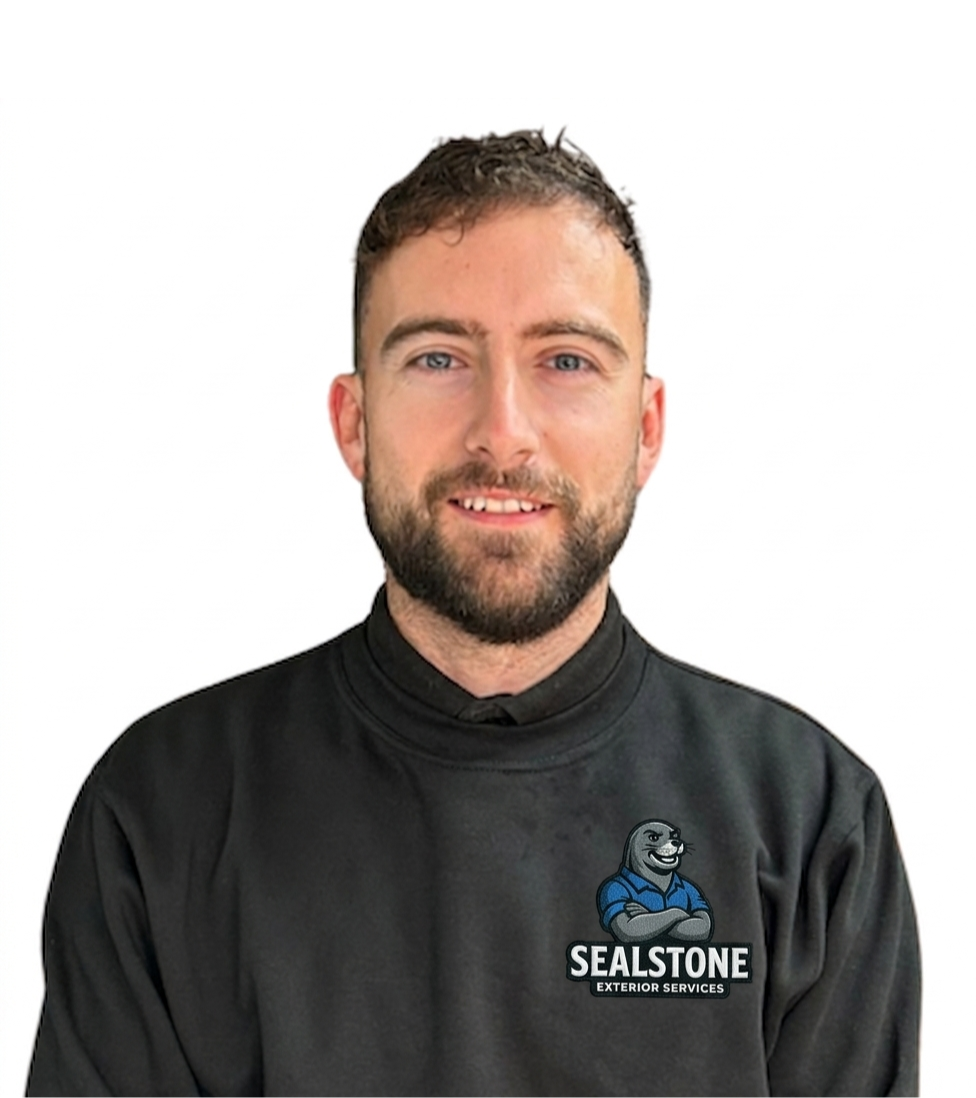 Alex McDonald, owner of Sealstone Exterior Services