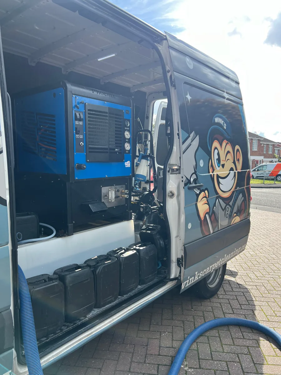 Jack from Wink's carrying out professional carpet work in Stafford